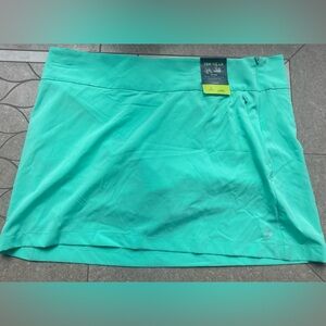 Tek Gear Aqua Stone Sport Golf Skort Large NWT